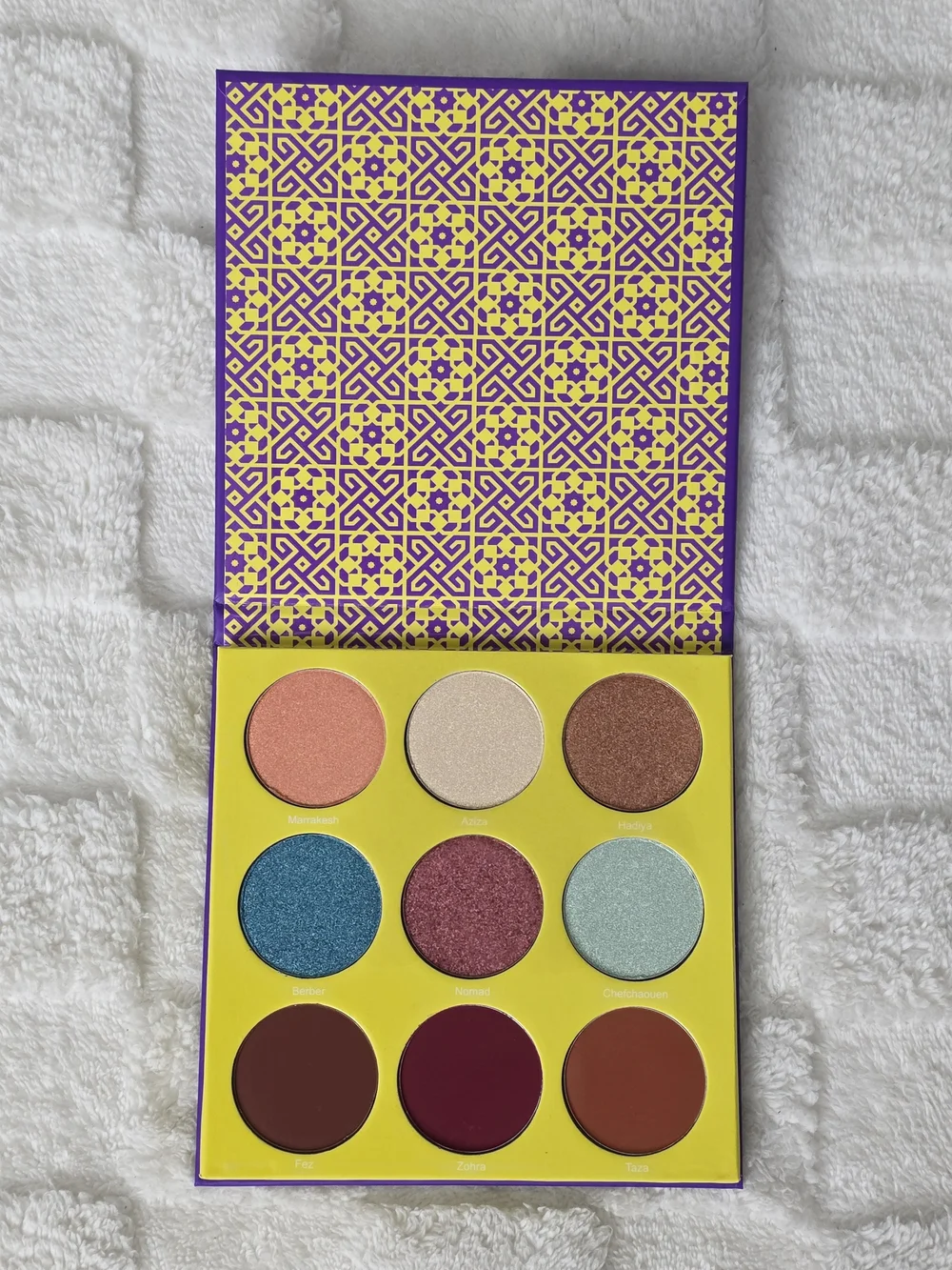 JUVIA'S PLACE THE SAHARAN II PRESSED POWDER EYESHADOW PALETTE (1ST RELEASE) NWOB